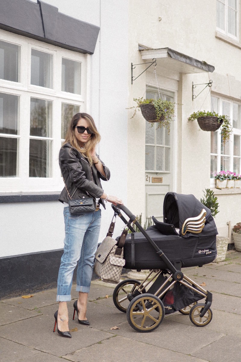 How to wear a denim leather jacket