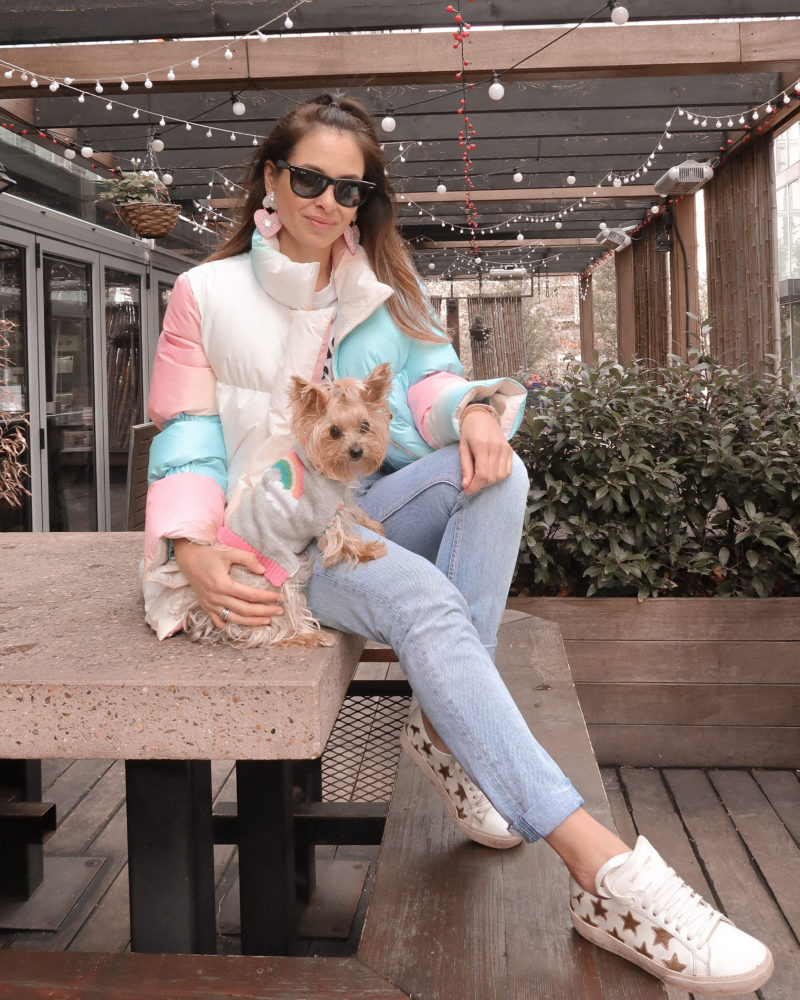 RAINBOW POPSKI LONDON PUFFA